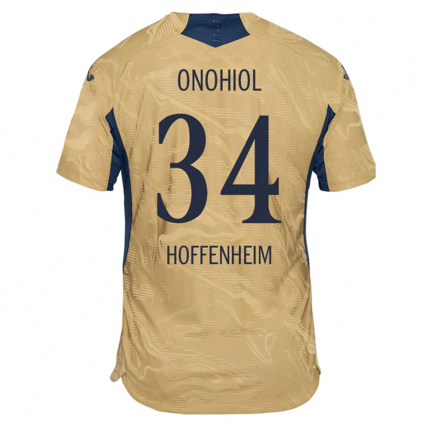 Danxen Donna Yannick Onohiol #34 Maglia Gara Portiere Tan Nero 2025/26 Maglietta