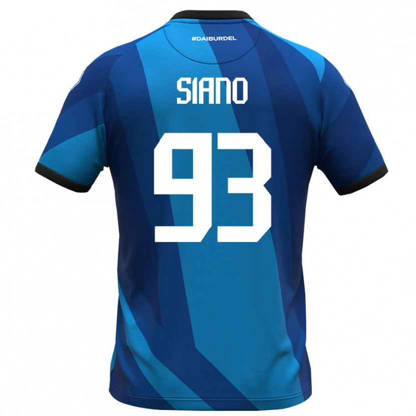 Danxen Donna Alessandro Siano #93 Maglia Gara Portiere Blu Royal Arancione 2025/26 Maglietta