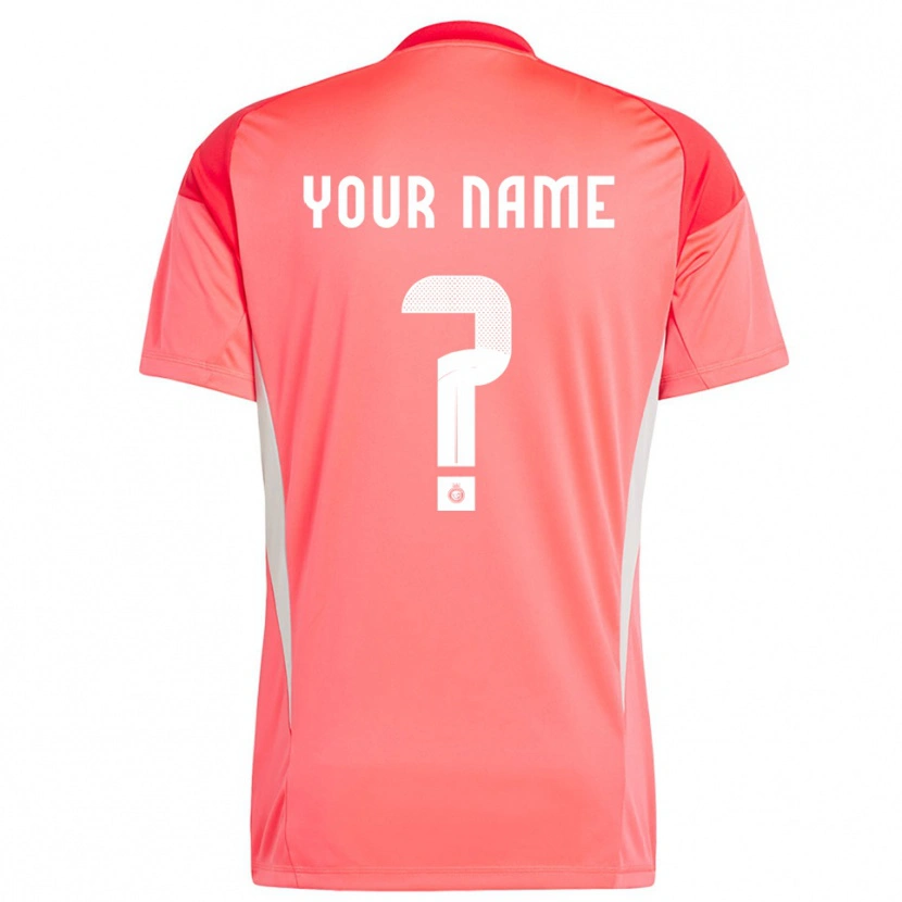 Danxen Donna Al-Nassr Maglia Gara Portiere Arancio Rosso Giallo 2025/26 Maglietta