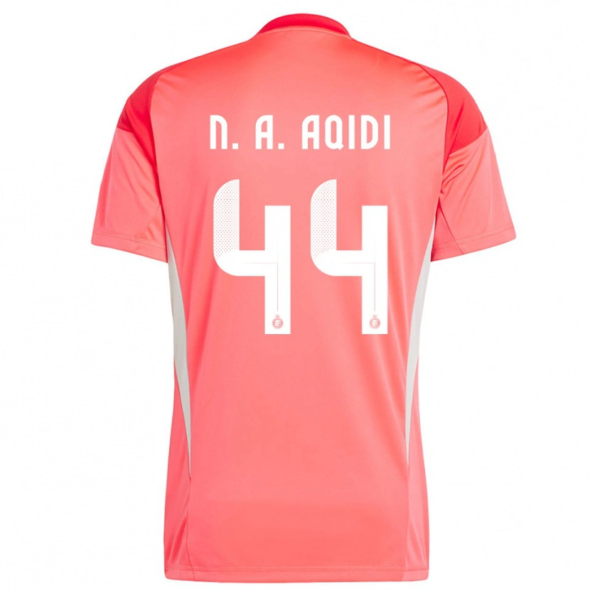 Danxen Donna Nawaf Al-Aqidi #44 Maglia Gara Portiere Arancio Rosso Giallo 2025/26 Maglietta