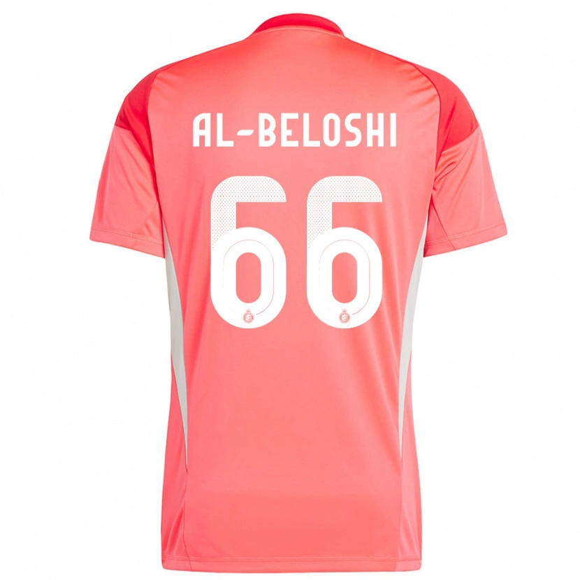Danxen Donna Reem Al-Beloshi #66 Maglia Gara Portiere Arancio Rosso Giallo 2025/26 Maglietta