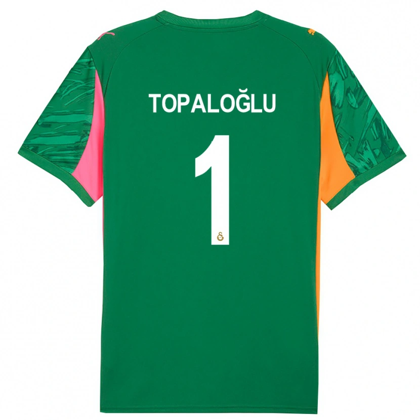 Danxen Donna Eren Topaloğlu #1 Maglia Gara Portiere Verde Arancio Rosa 2025/26 Maglietta
