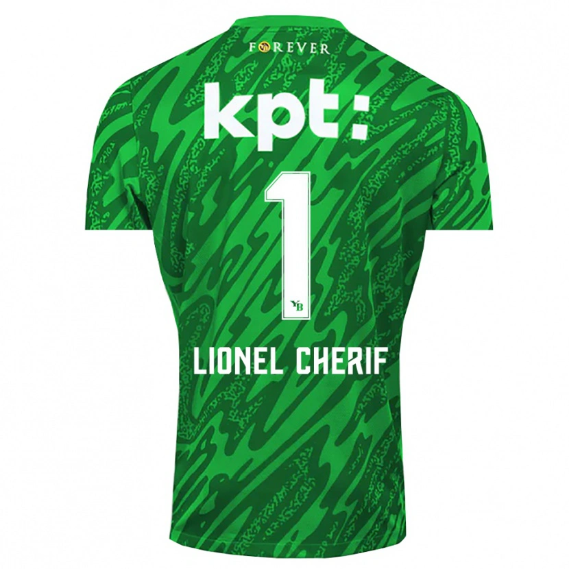 Danxen Donna Kader Cherif #1 Maglia Gara Portiere Verde Bianco 2025/26 Maglietta