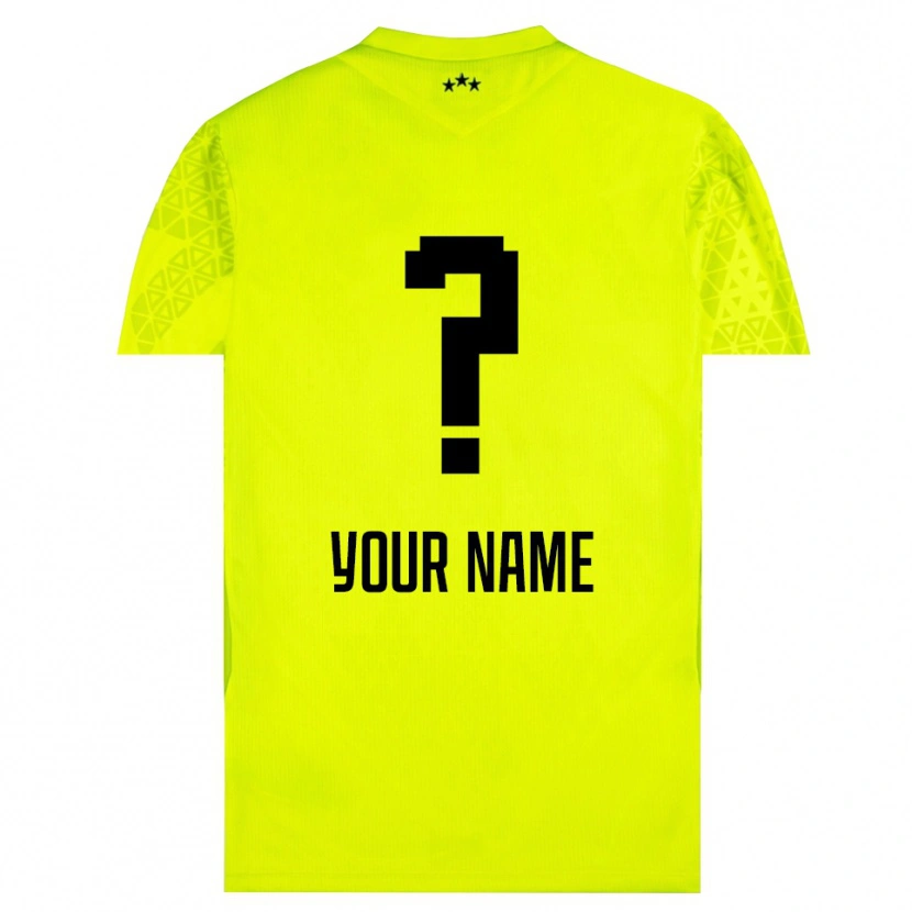 Danxen Donna FK Crvena zvezda Maglia Gara Portiere Verde Giallo Nero 2025/26 Maglietta