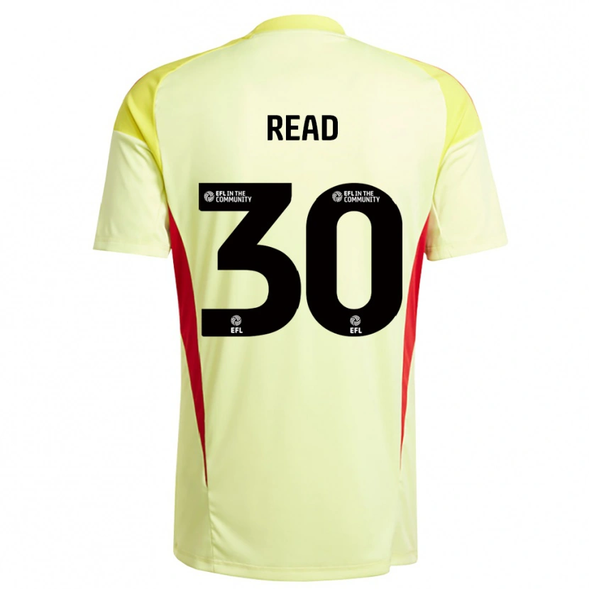 Danxen Donna Jasmine Read #30 Maglia Gara Portiere Giallo Chiaro 2025/26 Maglietta