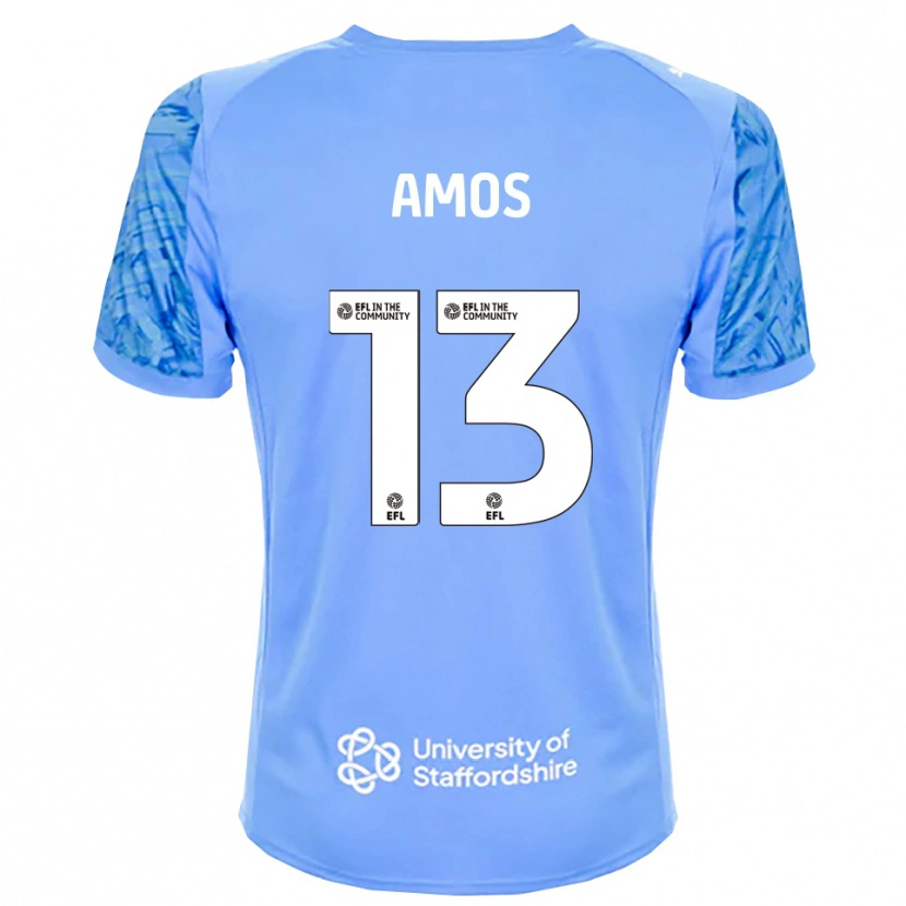 Danxen Donna Ben Amos #13 Maglia Gara Portiere Blu Reale 2025/26 Maglietta