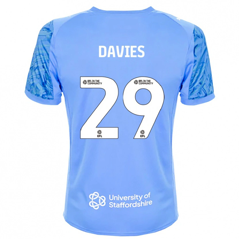 Danxen Donna Arron Davies #29 Maglia Gara Portiere Blu Reale 2025/26 Maglietta