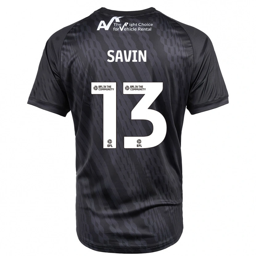 Danxen Donna Toby Savin #13 Maglia Gara Portiere Bianco Nero 2025/26 Maglietta
