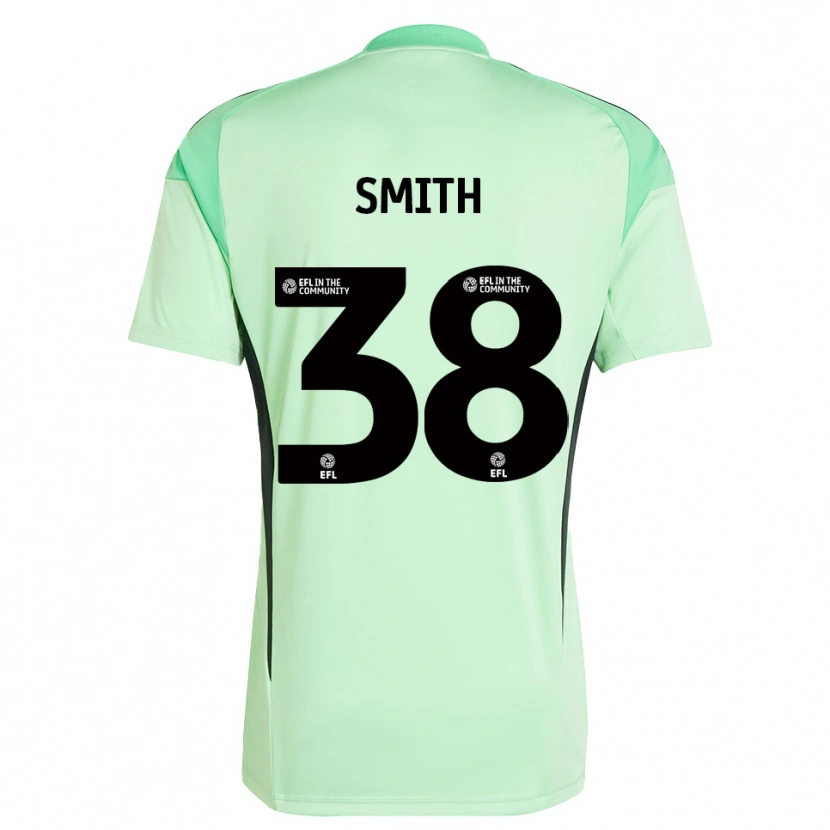 Danxen Donna Sam Smith #38 Maglia Gara Portiere Verde Chiaro Nero 2025/26 Maglietta