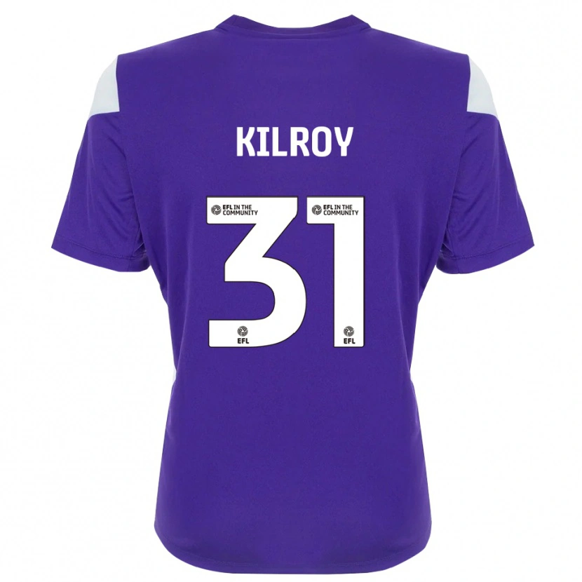 Danxen Donna Jenson Kilroy #31 Maglia Gara Portiere Bianco Viola 2025/26 Maglietta