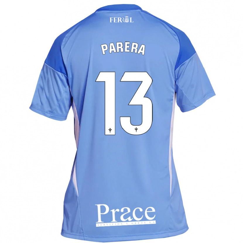 Danxen Donna Miquel Parera #13 Maglia Gara Portiere Azzurro Bianco 2025/26 Maglietta