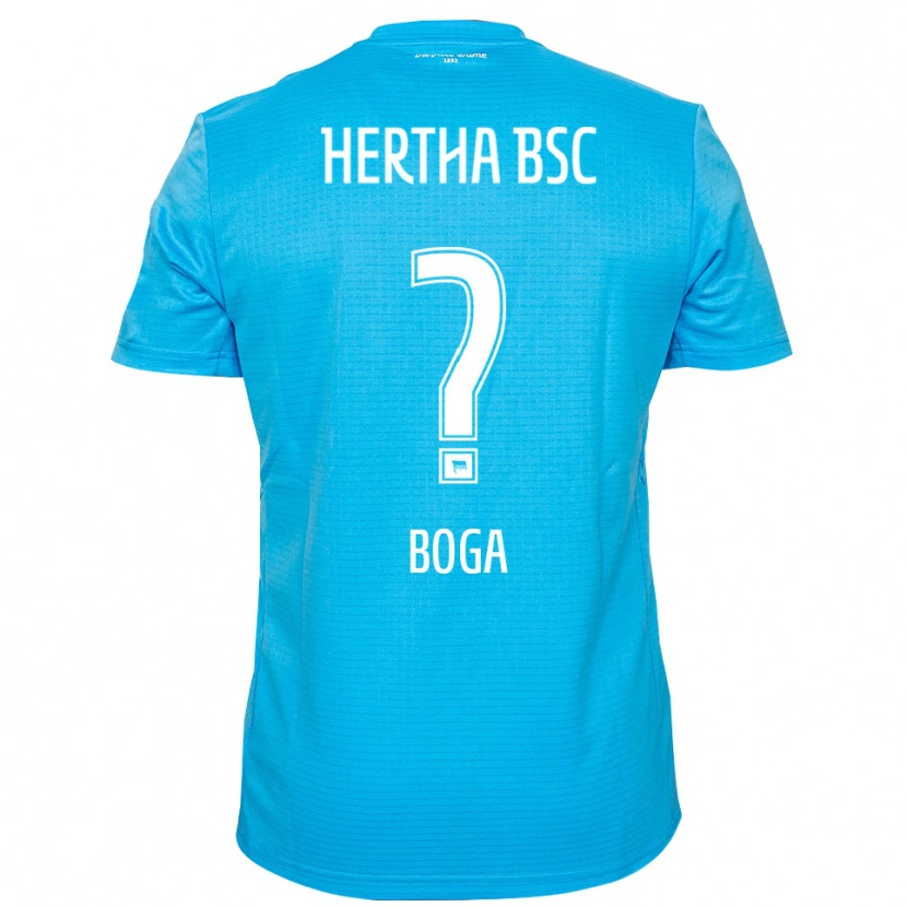 Danxen Donna Serkan Boga #0 Maglia Gara Portiere Azzurro Bianco 2025/26 Maglietta