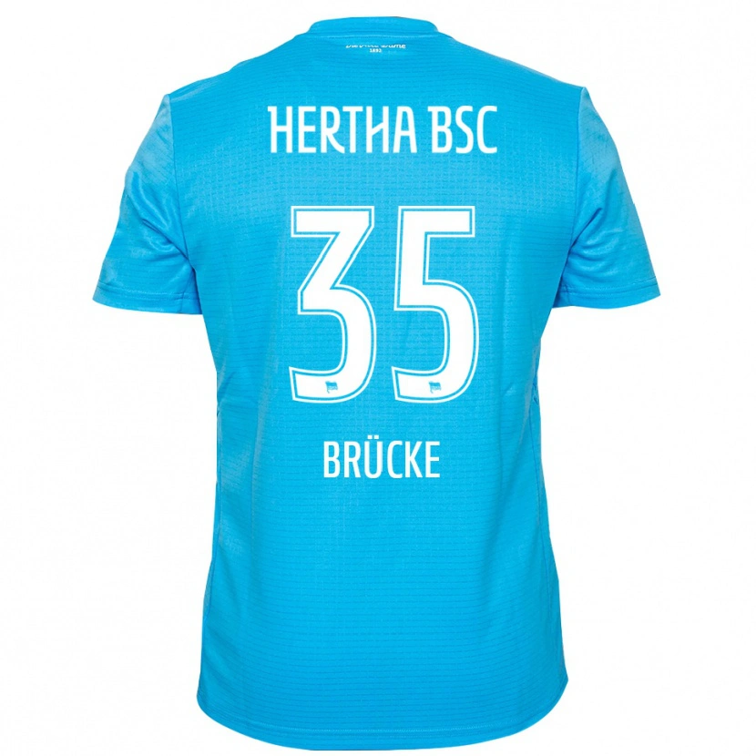 Danxen Donna Marius Gersbeck #35 Maglia Gara Portiere Azzurro Bianco 2025/26 Maglietta