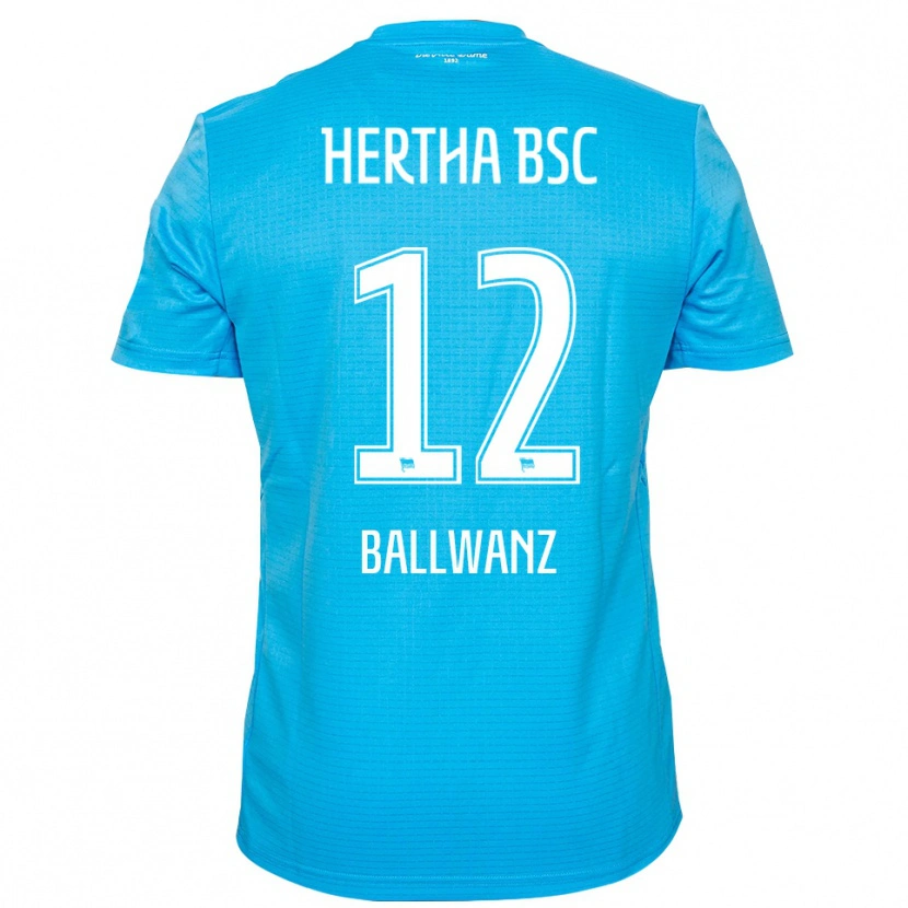 Danxen Donna Lennox Ballwanz #12 Maglia Gara Portiere Azzurro Bianco 2025/26 Maglietta