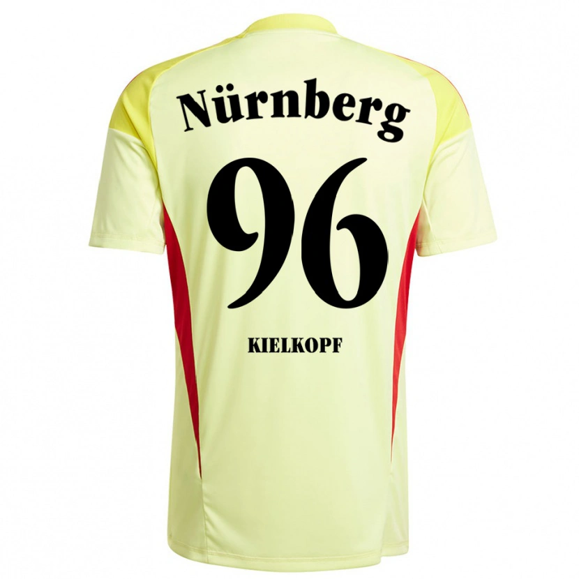 Danxen Donna Felix Kielkopf #96 Maglia Gara Portiere Giallo Nero 2025/26 Maglietta