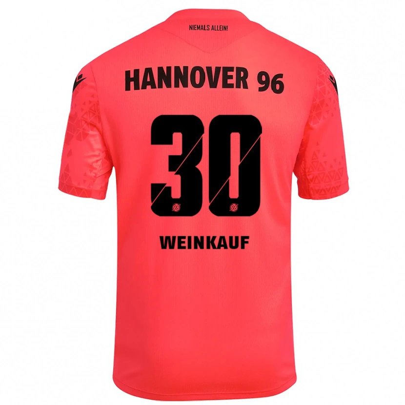 Danxen Donna Leo Weinkauf #30 Maglia Gara Portiere Nero Rosso 2025/26 Maglietta