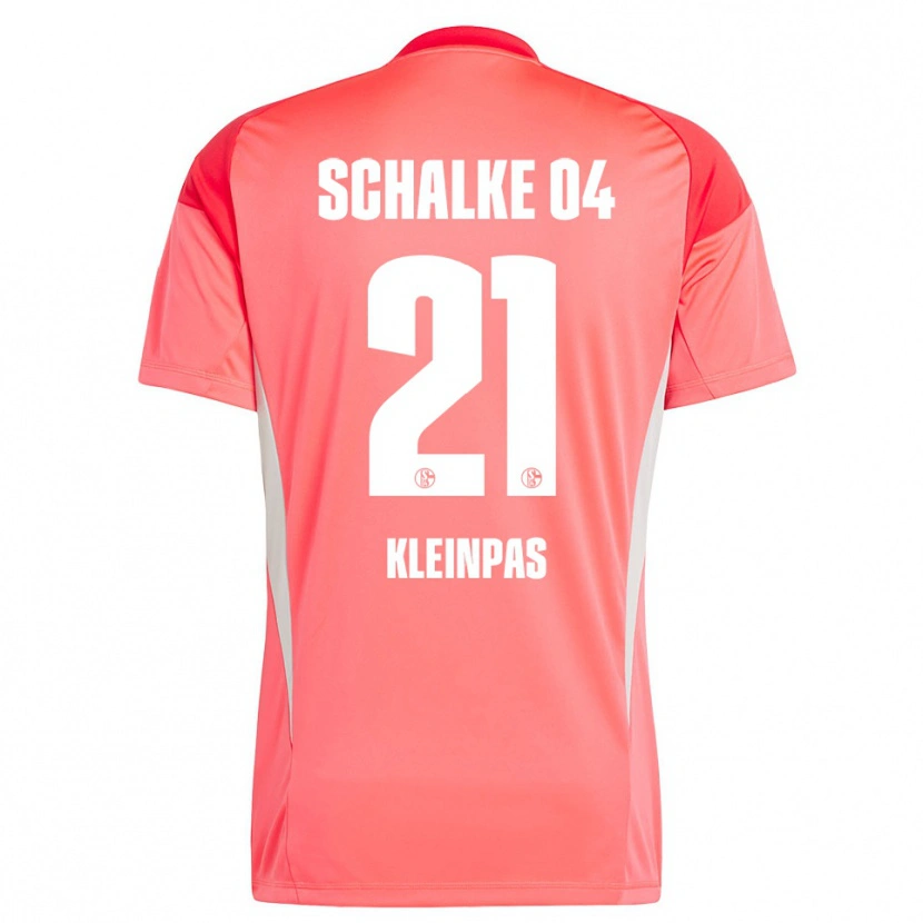 Danxen Donna Sophie Kleinpas #21 Maglia Gara Portiere Rosso Corallo 2025/26 Maglietta