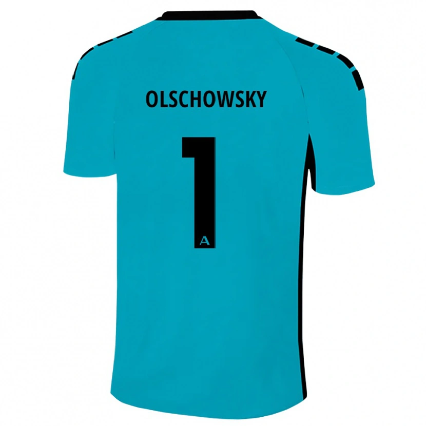 Danxen Donna Jan Olschowsky #1 Maglia Gara Portiere Ciano 2025/26 Maglietta