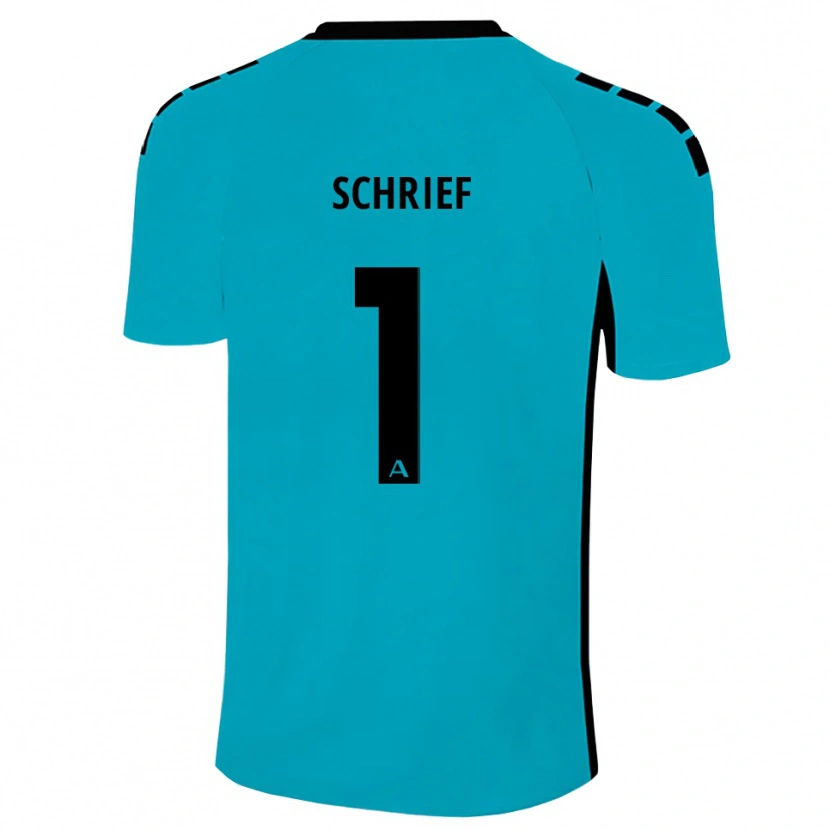 Danxen Donna Moritz Schrief #1 Maglia Gara Portiere Ciano 2025/26 Maglietta