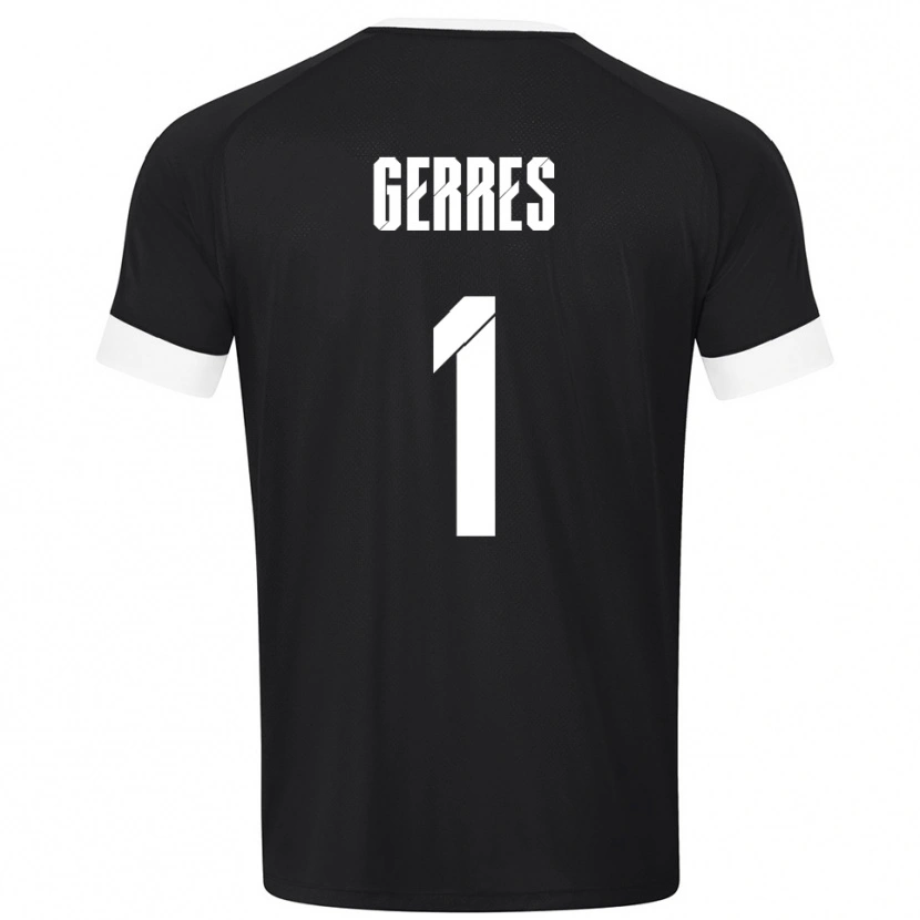 Danxen Donna Romero Gerres #1 Maglia Gara Portiere Bianco Nero 2025/26 Maglietta