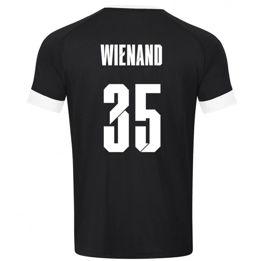 Danxen Donna Felix Wienand #35 Maglia Gara Portiere Bianco Nero 2025/26 Maglietta