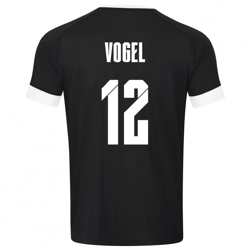 Danxen Donna Colin Vogel #12 Maglia Gara Portiere Bianco Nero 2025/26 Maglietta