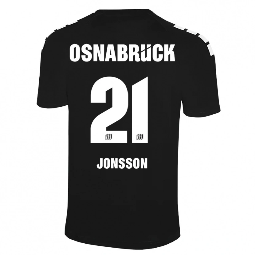 Danxen Donna Lukas Jonsson #21 Maglia Gara Portiere Bianco Nero 2025/26 Maglietta