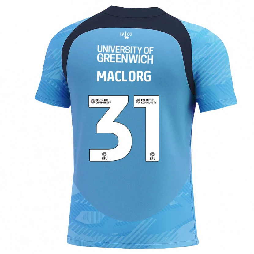 Danxen Donna Lennon MacLorg #31 Maglia Gara Portiere Blu Bianco 2025/26 Maglietta