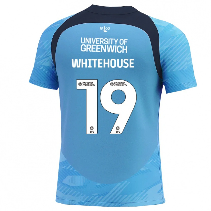 Danxen Donna Sophie Whitehouse #19 Maglia Gara Portiere Blu Bianco 2025/26 Maglietta