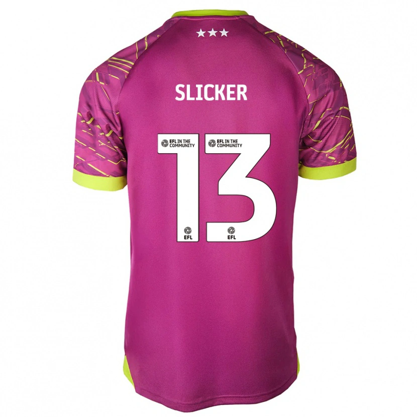 Danxen Donna Cieran Slicker #13 Maglia Gara Portiere Rosso Melanzana 2025/26 Maglietta
