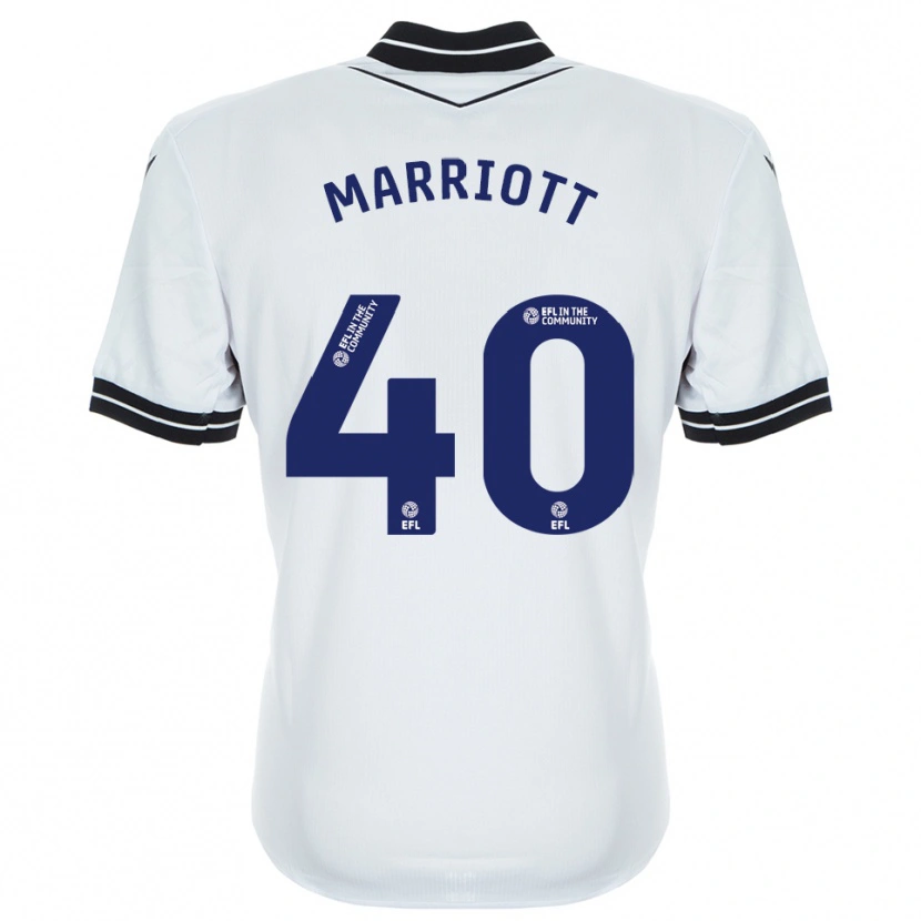 Danxen Donna Monty Marriott #40 Maglia Gara Portiere Bianco Blu Reale 2025/26 Maglietta
