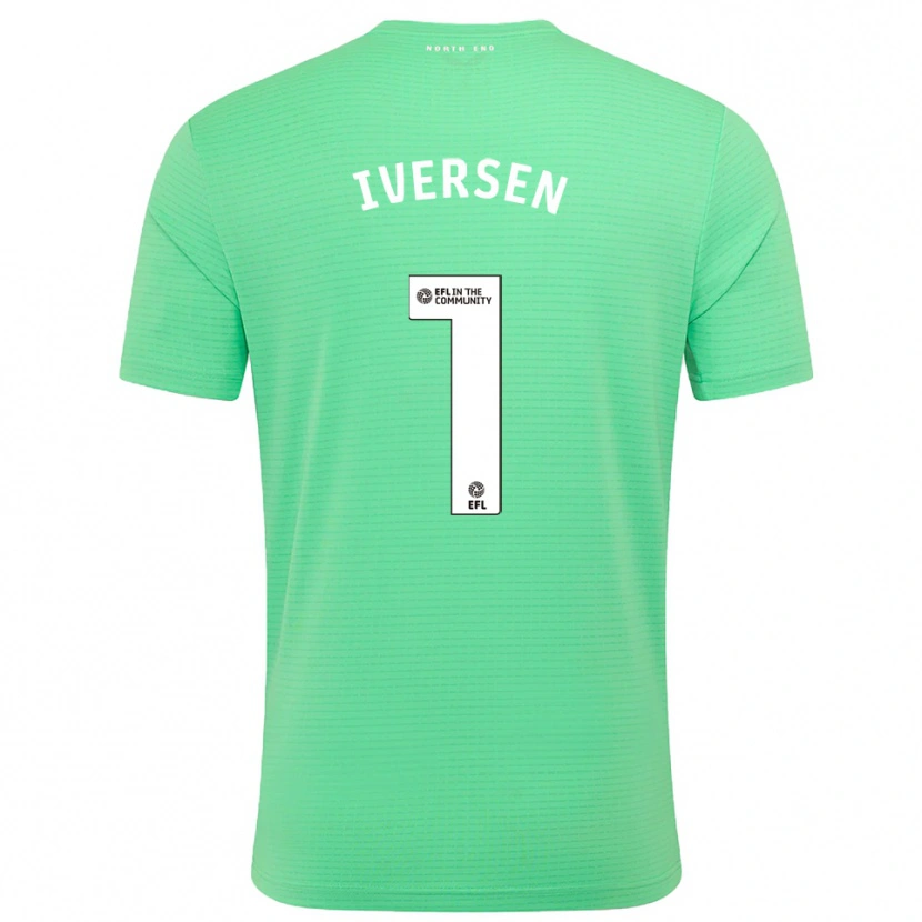 Danxen Donna Daniel Iversen #1 Maglia Gara Portiere Turchese Pastello 2025/26 Maglietta
