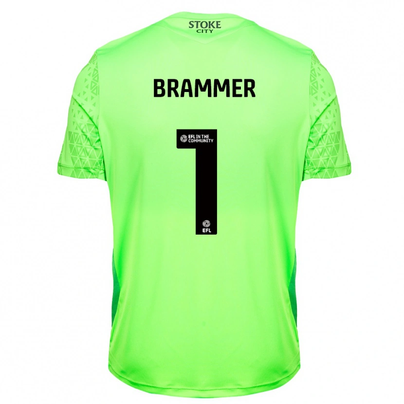 Danxen Donna Ruben Brammer #1 Maglia Gara Portiere Verde Nero 2025/26 Maglietta