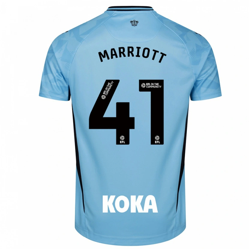 Danxen Donna Alfie Marriott #41 Maglia Gara Portiere Azzurro Chiaro 2025/26 Maglietta