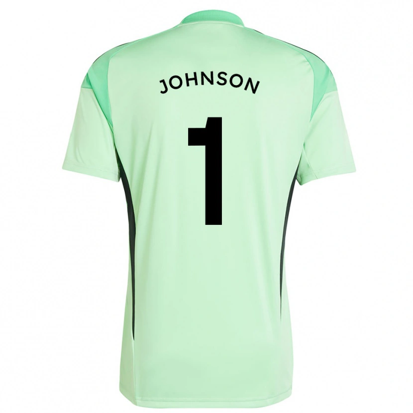 Danxen Donna Sam Johnson #1 Maglia Gara Portiere Verde Nero Erba 2025/26 Maglietta
