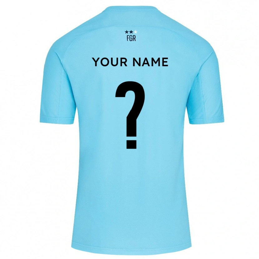 Danxen Donna Forest Green Rovers Maglia Gara Portiere Bianco Cielo 2025/26 Maglietta