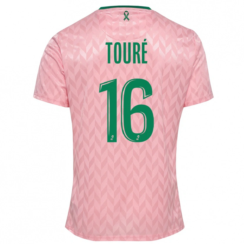 Danxen Donna Issiaka Touré #16 Maglia Gara Portiere Verde Rosa 2025/26 Maglietta