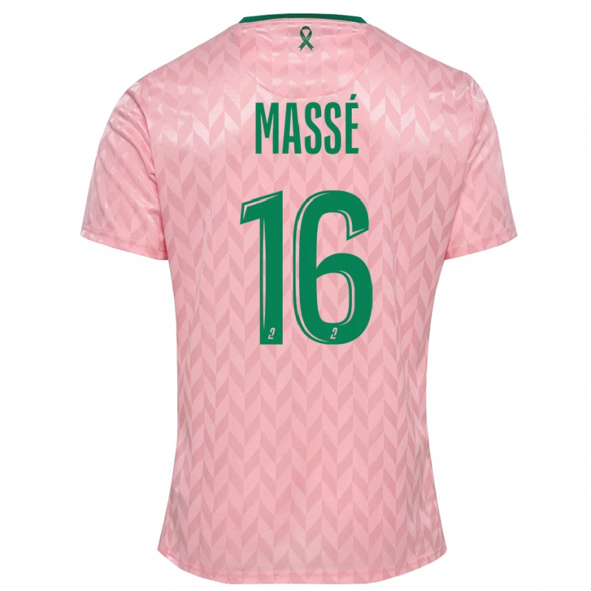 Danxen Donna Maël Massé #16 Maglia Gara Portiere Verde Rosa 2025/26 Maglietta