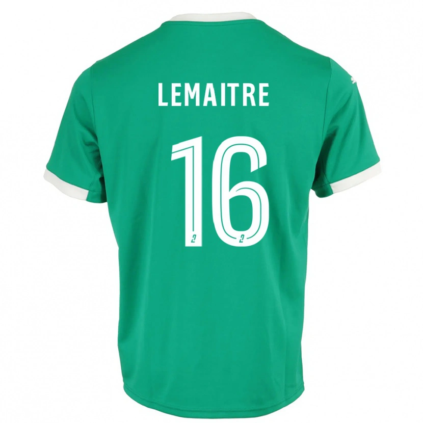 Danxen Donna Nicolas Lemaître #16 Maglia Gara Portiere Verde Bianco 2025/26 Maglietta