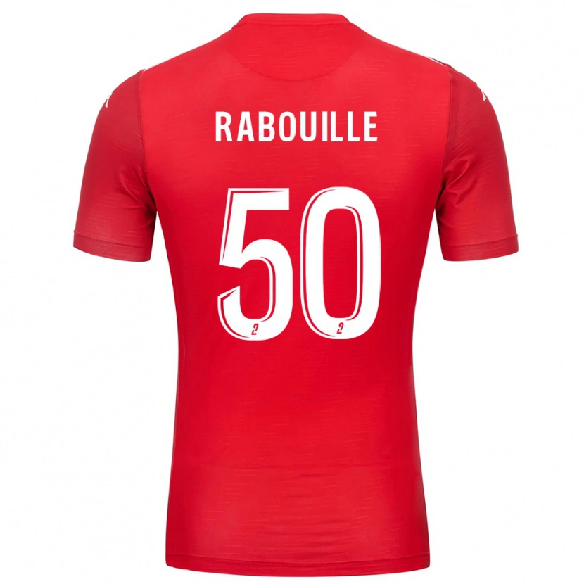 Danxen Donna Valentin Rabouille #50 Maglia Gara Portiere Bianco Rosso 2025/26 Maglietta