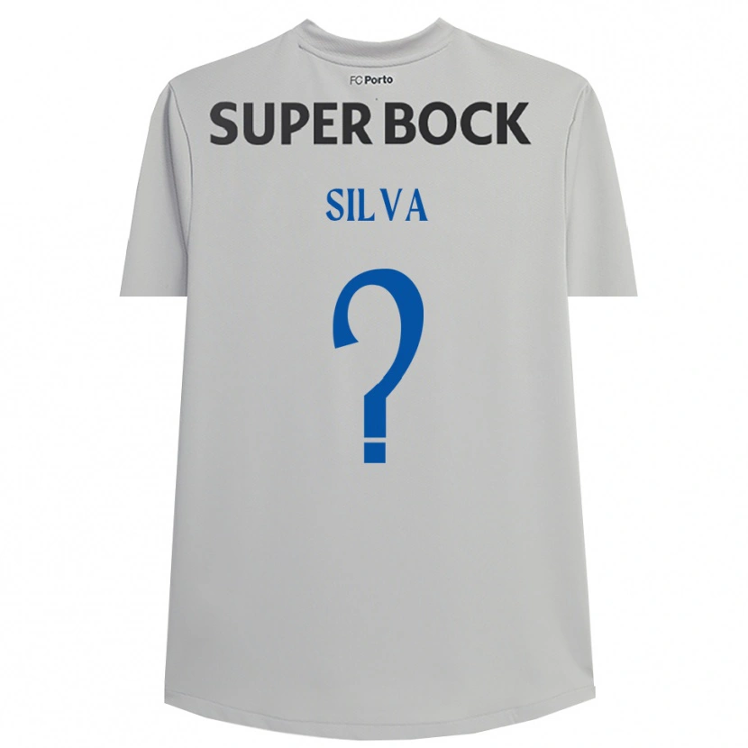 Danxen Donna Gonçalo Silva #0 Maglia Gara Portiere Grigio Chiaro Nero 2025/26 Maglietta