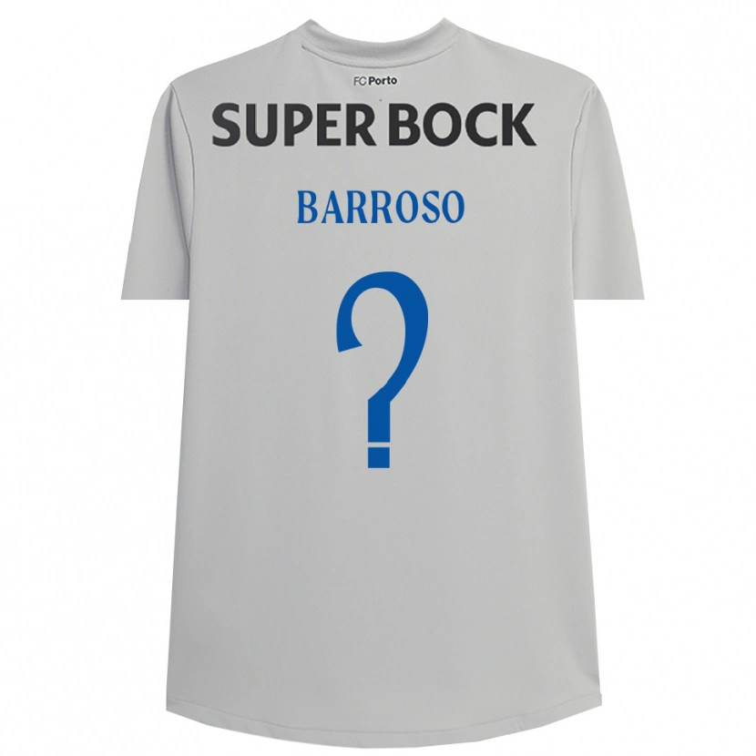 Danxen Donna Francisco Barroso #0 Maglia Gara Portiere Grigio Chiaro Nero 2025/26 Maglietta