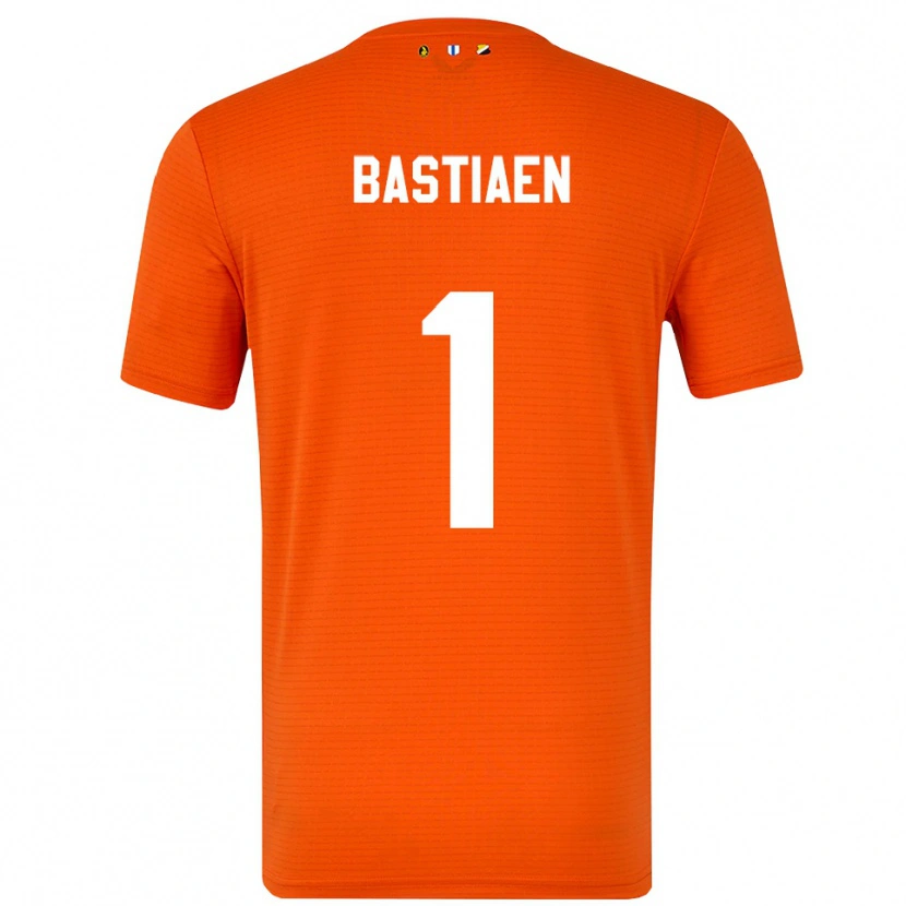 Danxen Donna Femke Bastiaen #1 Maglia Gara Portiere Arancio Nero 2025/26 Maglietta