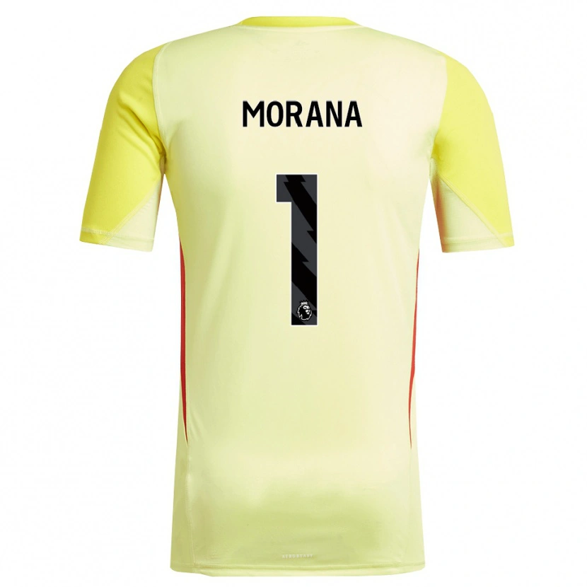 Danxen Donna Nathan Morana #1 Maglia Gara Portiere Giallo Rosso 2025/26 Maglietta