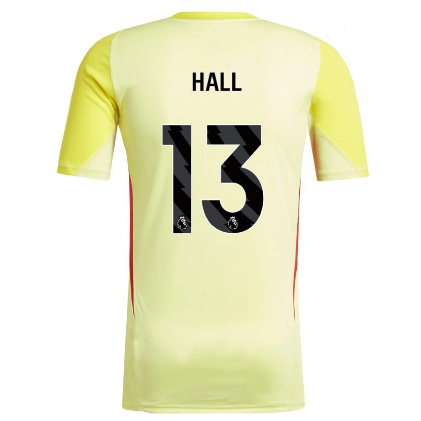 Danxen Donna Bailey Hall #13 Maglia Gara Portiere Giallo Rosso 2025/26 Maglietta