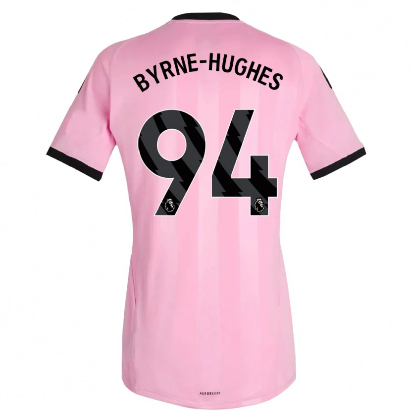 Danxen Donna Cameron Byrne-Hughes #94 Maglia Gara Portiere Rosa Nero 2025/26 Maglietta