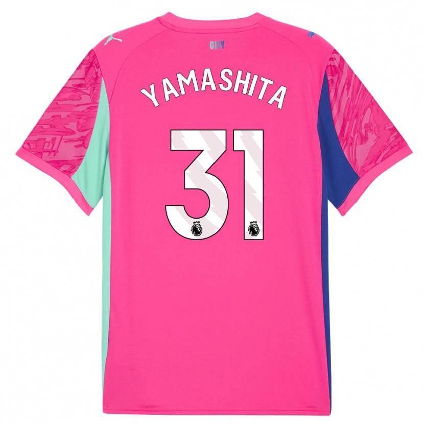 Danxen Donna Ayaka Yamashita #31 Maglia Gara Portiere Rosa Chiaro 2025/26 Maglietta