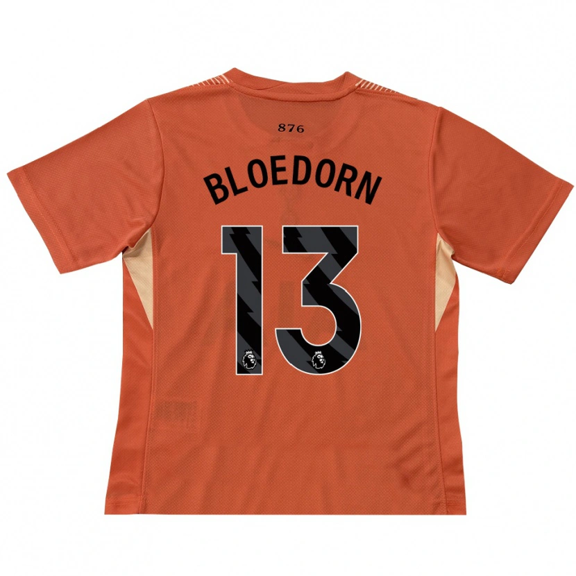 Danxen Donna Carey Bloedorn #13 Maglia Gara Portiere Arancio Nero 2025/26 Maglietta