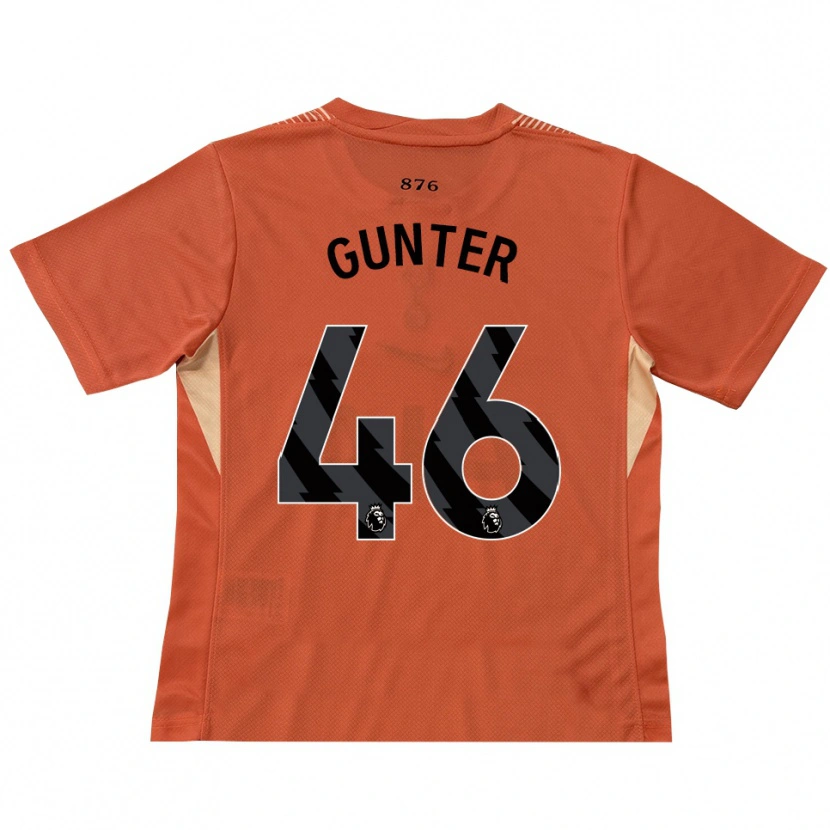 Danxen Donna Luca Gunter #46 Maglia Gara Portiere Arancio Nero 2025/26 Maglietta