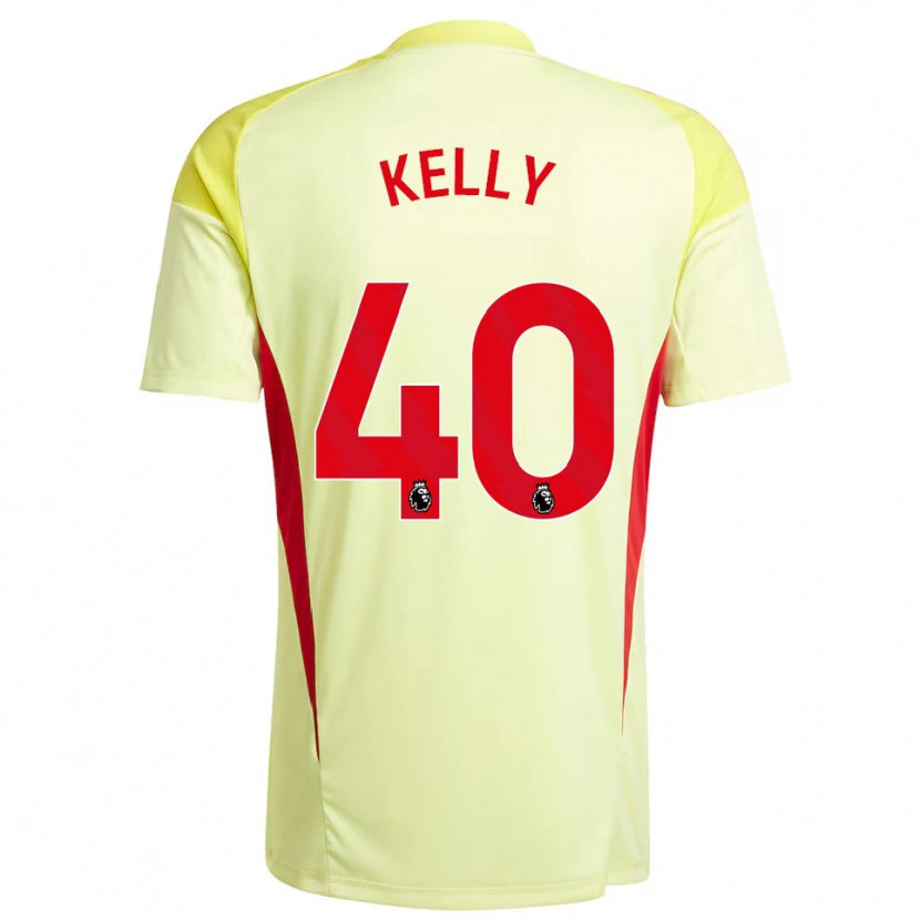 Danxen Donna Soffia Kelly #40 Maglia Gara Portiere Giallo Chiaro 2025/26 Maglietta